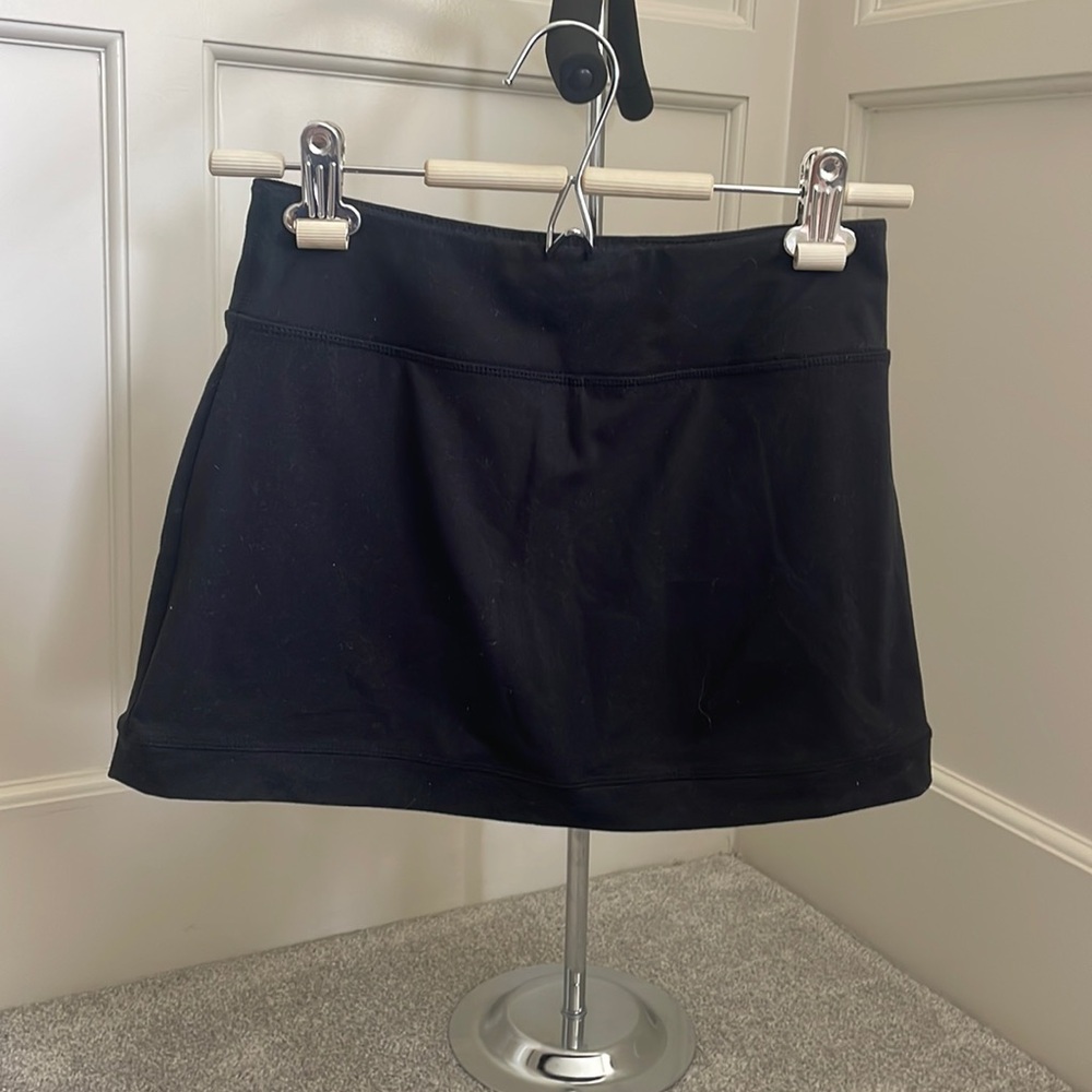 Black Girls Tennis Skirt
